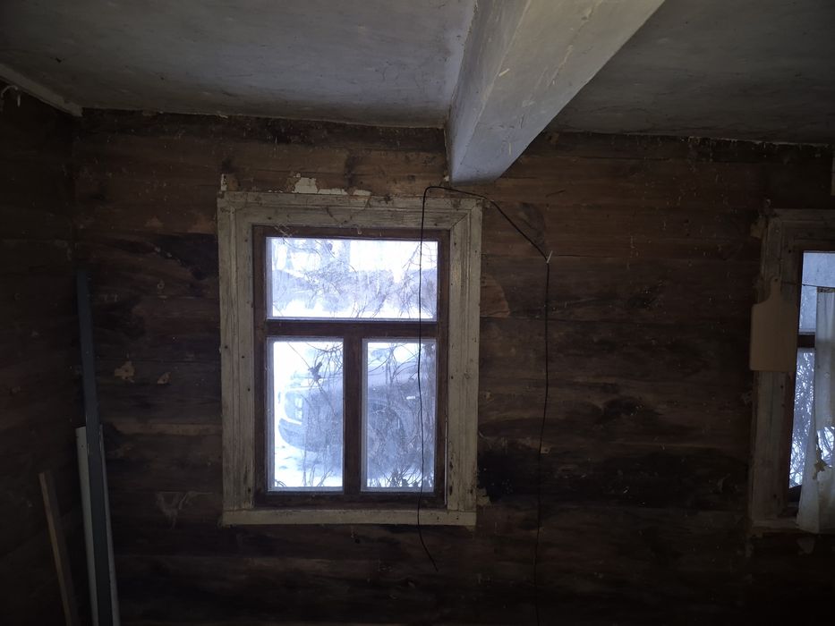 Dom drewniany przeniesienie lub materiał