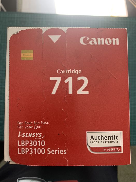 Canon 712 Ref1870B002 Toner Preto