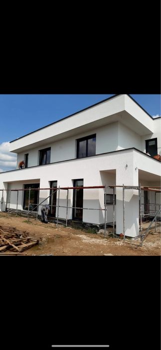 ELEWACJE DOCIEPLENIE na gotowo od190zl/m2-tynk silikonowy styr. grafit