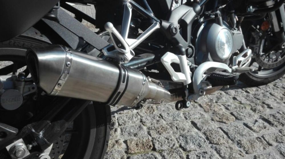 Linha escape Benelli tkr 502 e 302 TNT 125