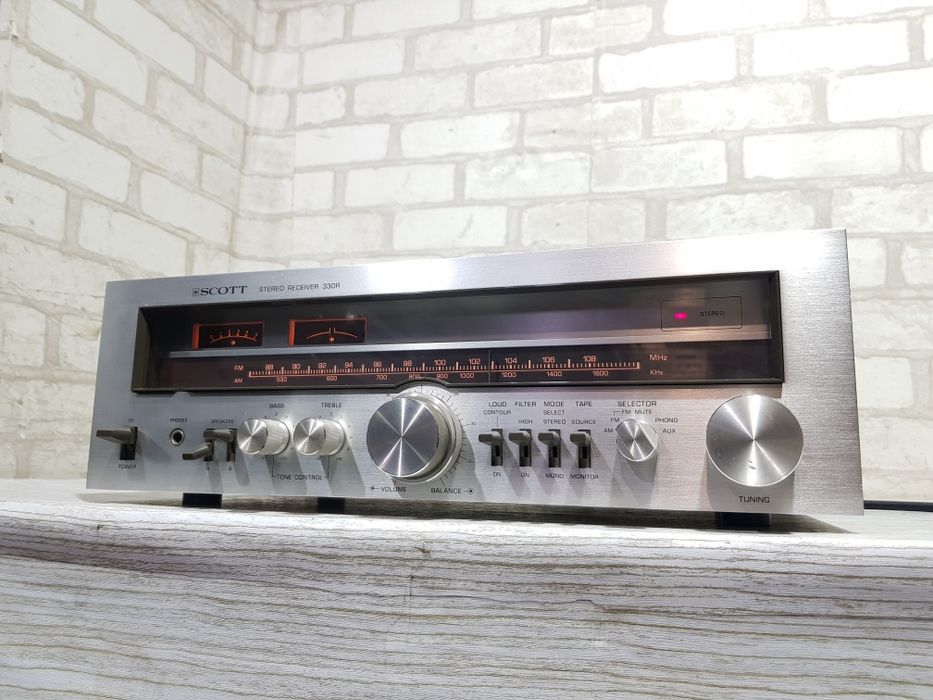 Hi-Fi Стерео ресивер SCOTT 330R, *2x40 Вт, б/у з Німеччини
