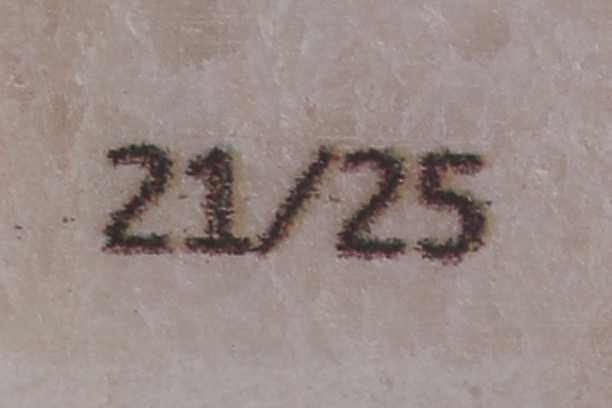 João Cutileiro - mármore gravado,
assinado numerado 21/25,