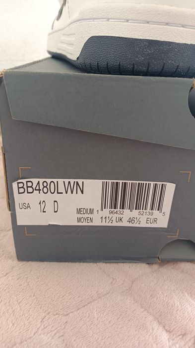 New balance adidasy sneakersy 46 1/2