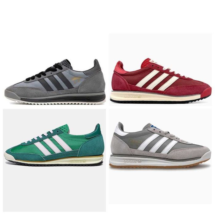 Замшевые кроссовки Adidas SL 72 IH8018 кросівки адідас сл 72 (36-45)