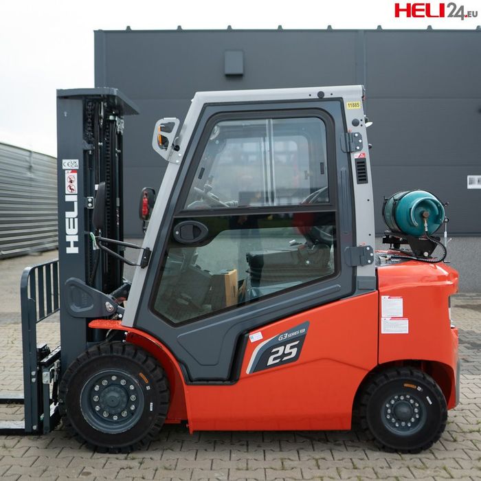 Heli CPYD25  Nowy wózek widłowy Heli CPYD25 2,5t LPG