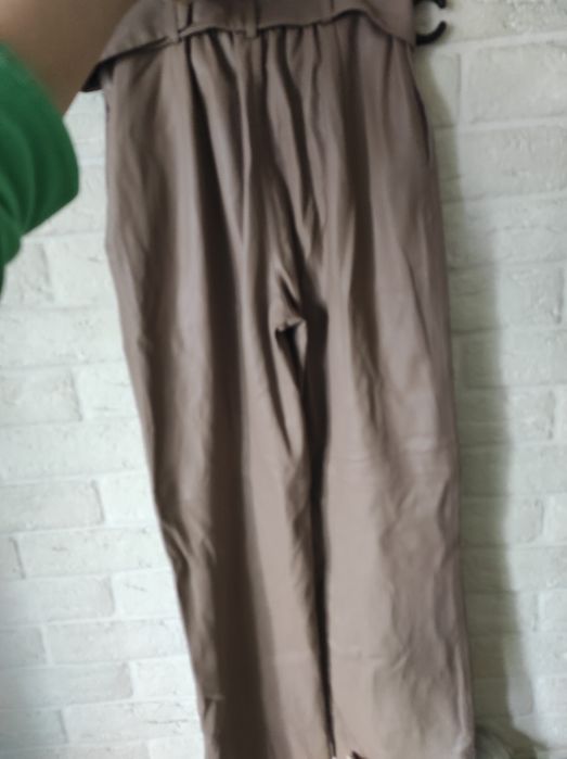 Spodnie Eco skórka Mango damskie