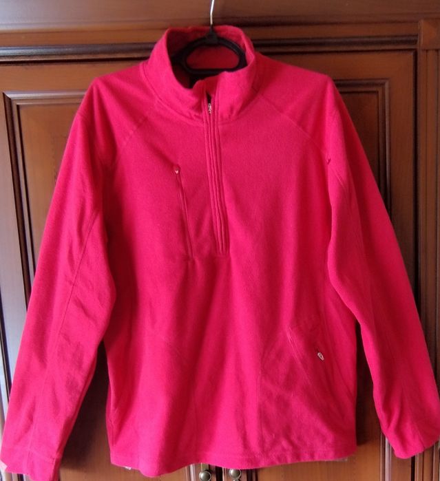 Кофточки р.L/52-54 бирюза и малиновая флис