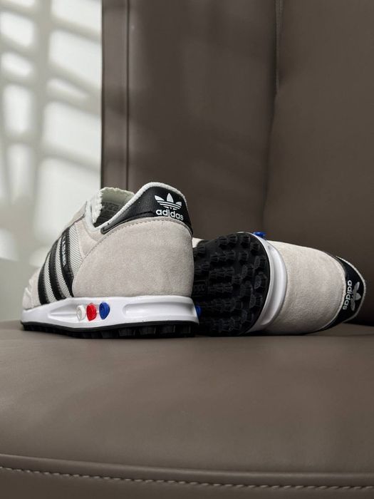 Кросівки сітка чоловічі Adidas LA Trainer Beige Black 41-45р