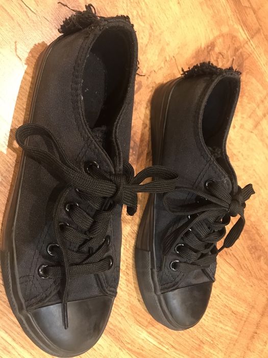 Buty trampki czarne