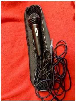 microfone sony antigo