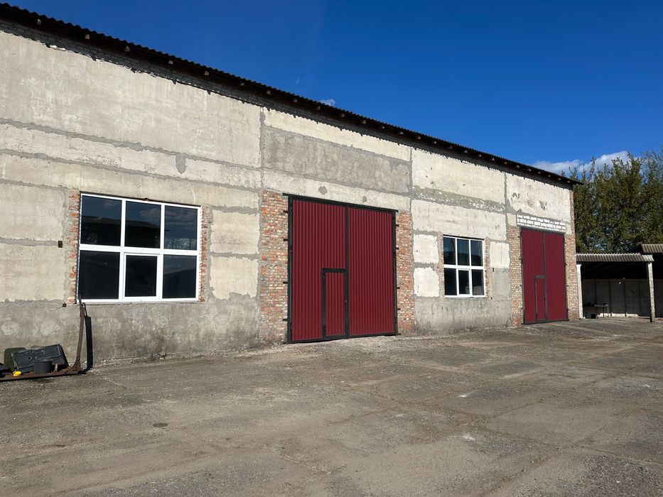 Оренда Ангар, складське приміщення 432м кВ + піднавіс