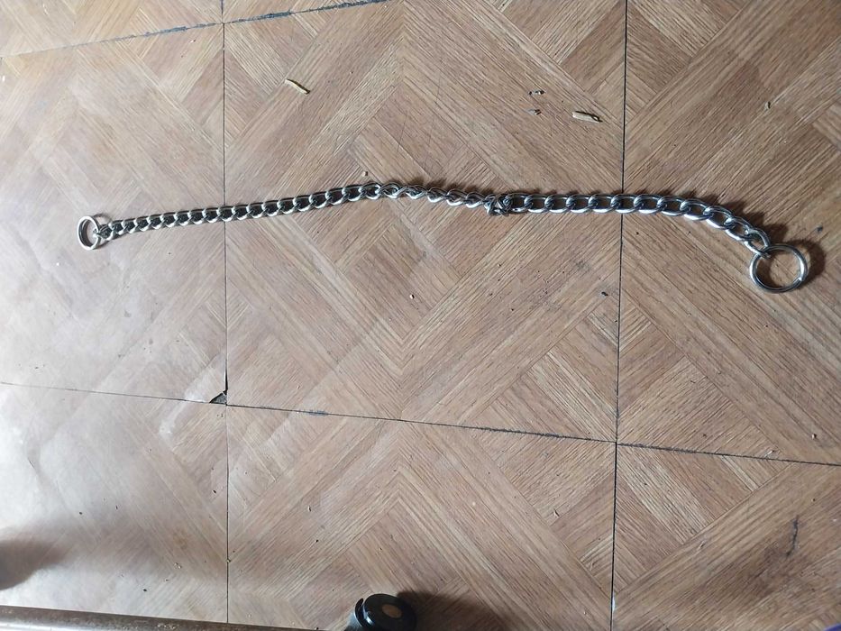 Correia metálica de corrente para cão