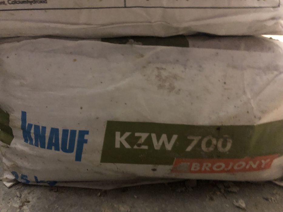 Spzedam 6 workow kleju Knauf KZW700