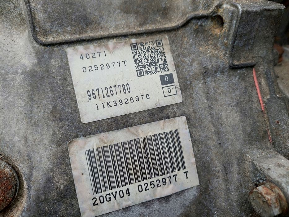 Citroen Peugeot Skrzynia biegów Automat 20GV04