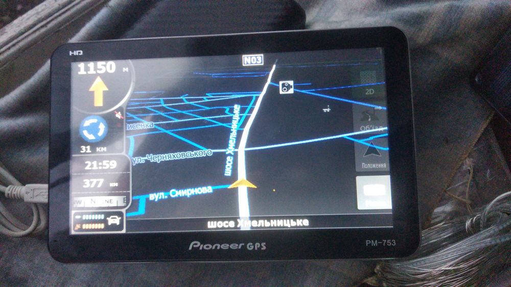 GPS -Навігатор Pioneer PM-753