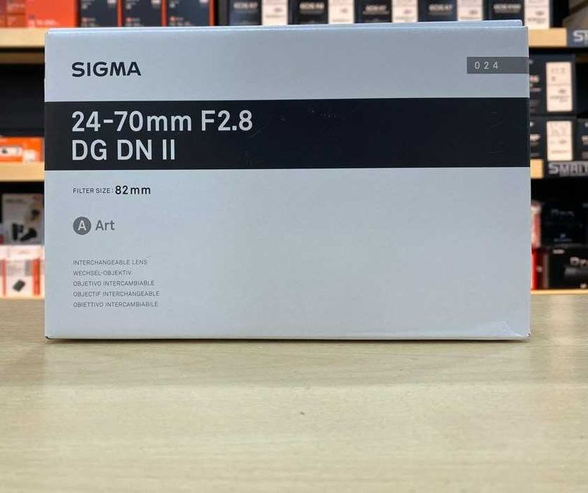 Sigma 24-70mm f2.8 II DG DN Art NOVA Garantia