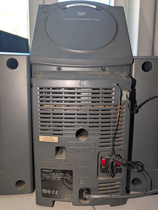 Stereo colunas Hi-FI completo SONY