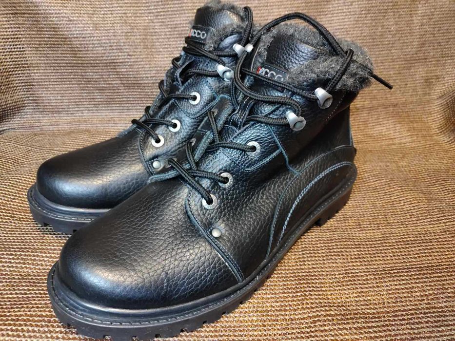 Ботинки мужские. Черевики чоловічі зимние на овчине 42-46размеры