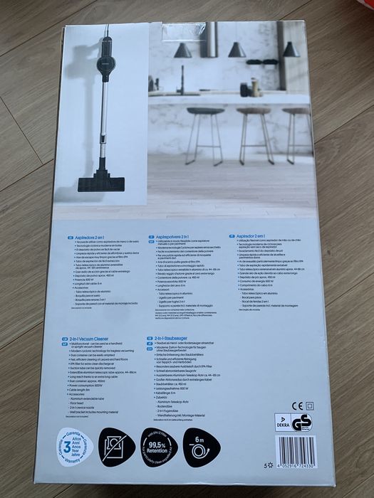 Aspirador 2 em 1 600 Watt