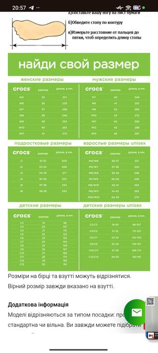 Crocs c 5 рожеві, 22 розмір на стопу 12,3 см