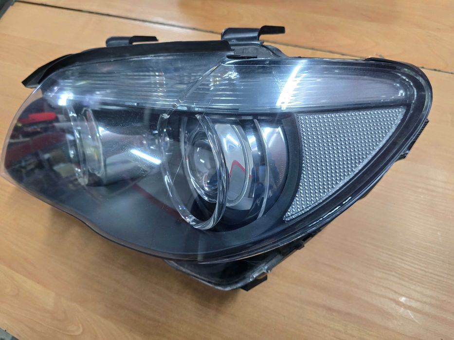 BMW 7 E65 E66 LIFT LCI Lampy Przód Prawa Lewa Xenon Komplet Stan BDB