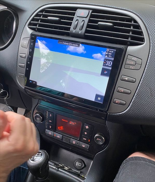 Rádio Fiat Bravo Android 14 com GPS (Novo)