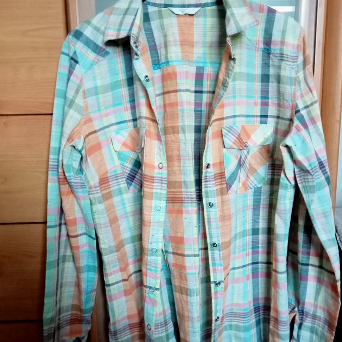 Koszula damska w kratę Promod L