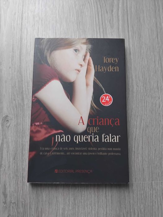 Livro A criança que não queria falar de Torey Hayden