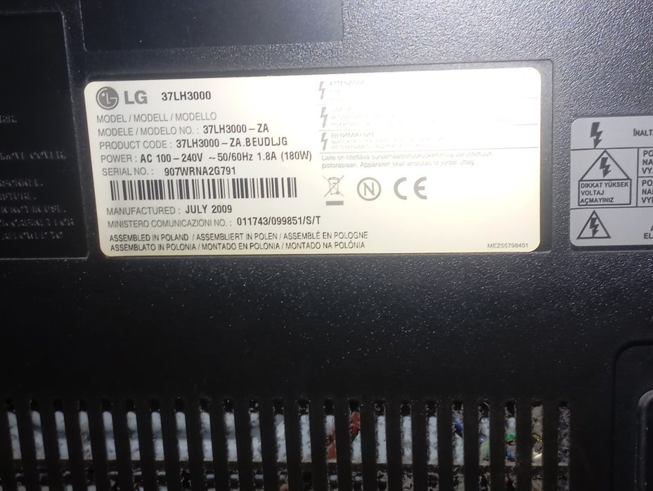 Televisão grande  LG