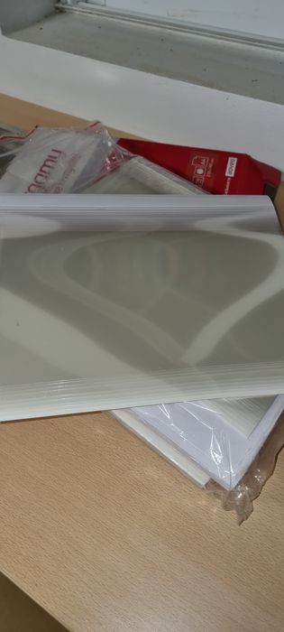 Capas térmicas Branco brilhante