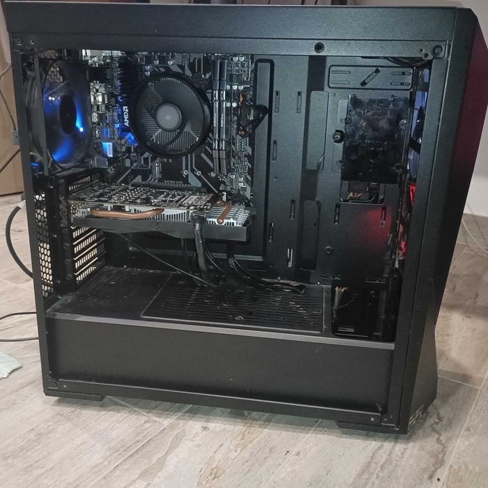 PC completo com Monitor (Ryzen 2600 | GTX 1660 | 16gb RAM ddr4 | 850W)