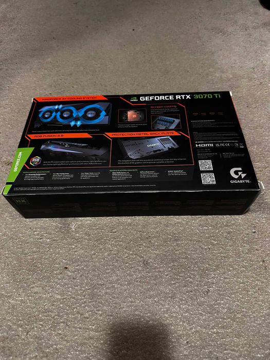 RTX 3070 Ti Gigabyte jak nowa