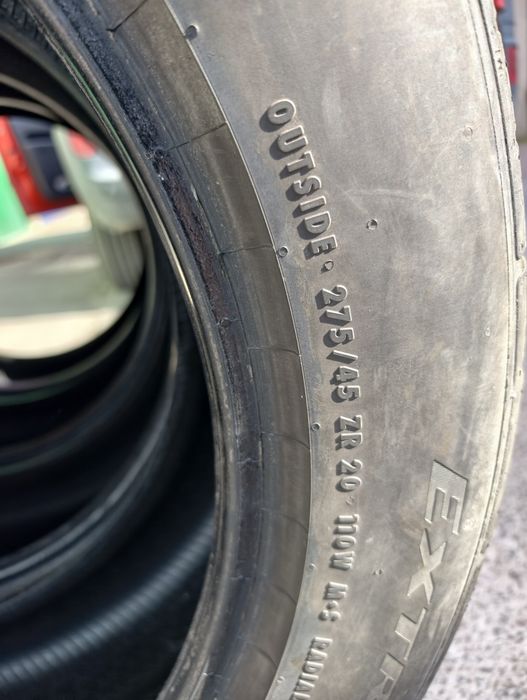 Continental extreme contact 265/45 R20 + 275/45 R20 різноширокі