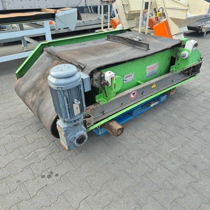 Taśmociąg Separator Magnetyczny Elektromagnes Podajnik Taśmowy Elektromagnetyczny