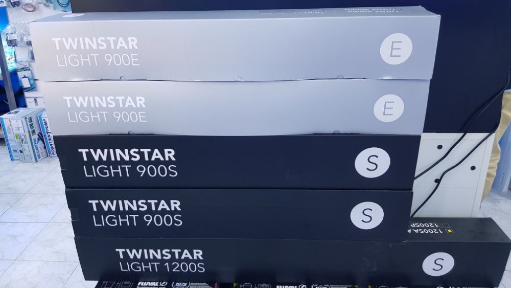 Calha led Twinstar 300C para aquario plantado