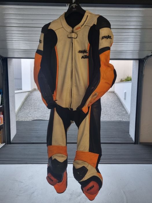 Fato couro mota Ktm