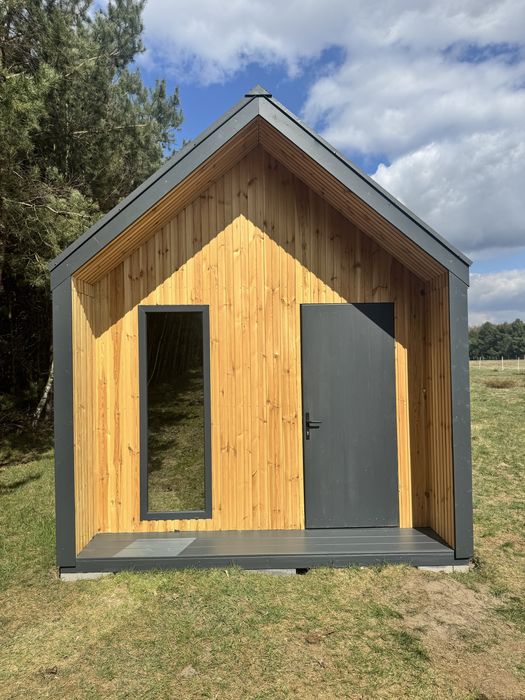 Nowoczesna stodoła domek letniskowy 5x3m TG Wooden Constructions
