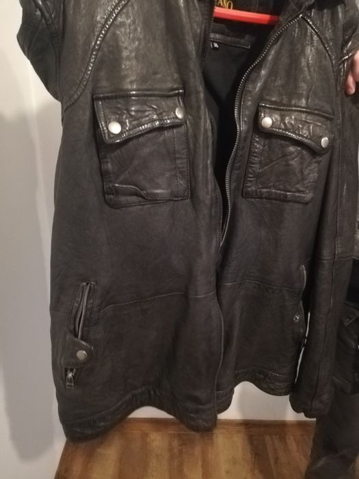 Kurtka męska naturalna skóra