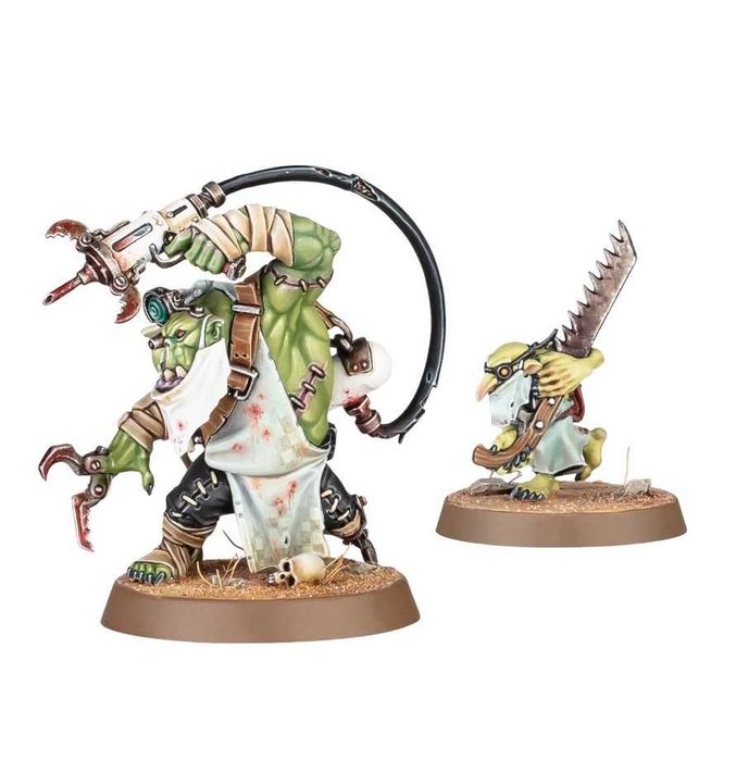Warhammer 40k Armageddon Big Boss + Pain Boy