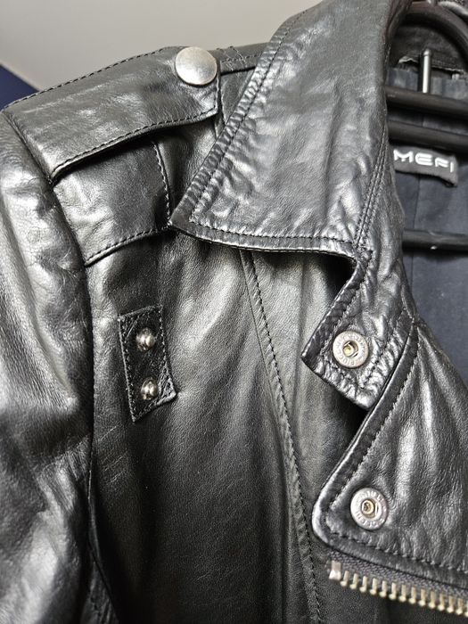 Косуха з  натуральної шкіри жіноча Mefi Leather, розмір S-M