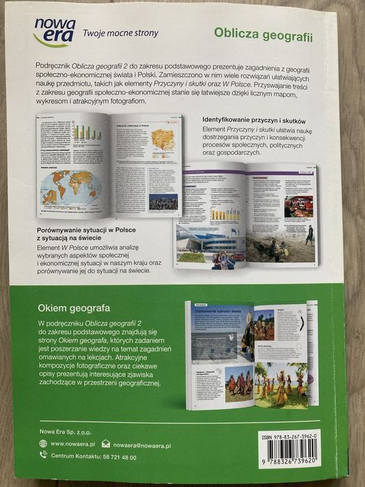 Oblicza Geografii 2 zakres podstawowy podręcznik dla liceum i techniku