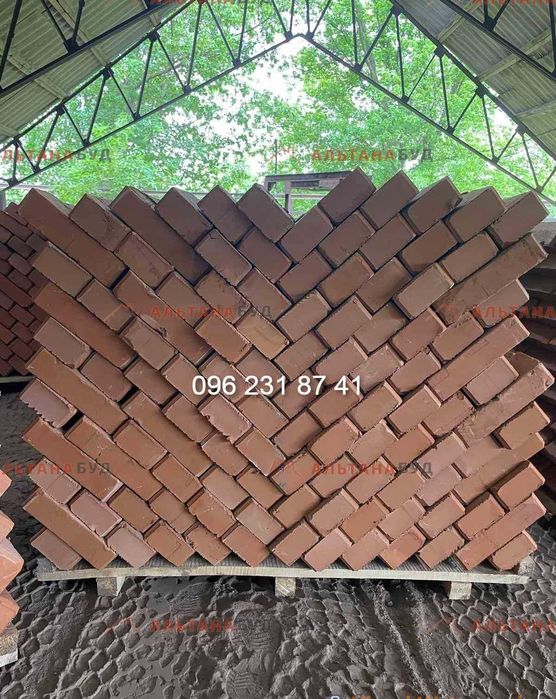 Цегла рядова Вінницька м145 повнотіла, кирпич рядовой с доставкой