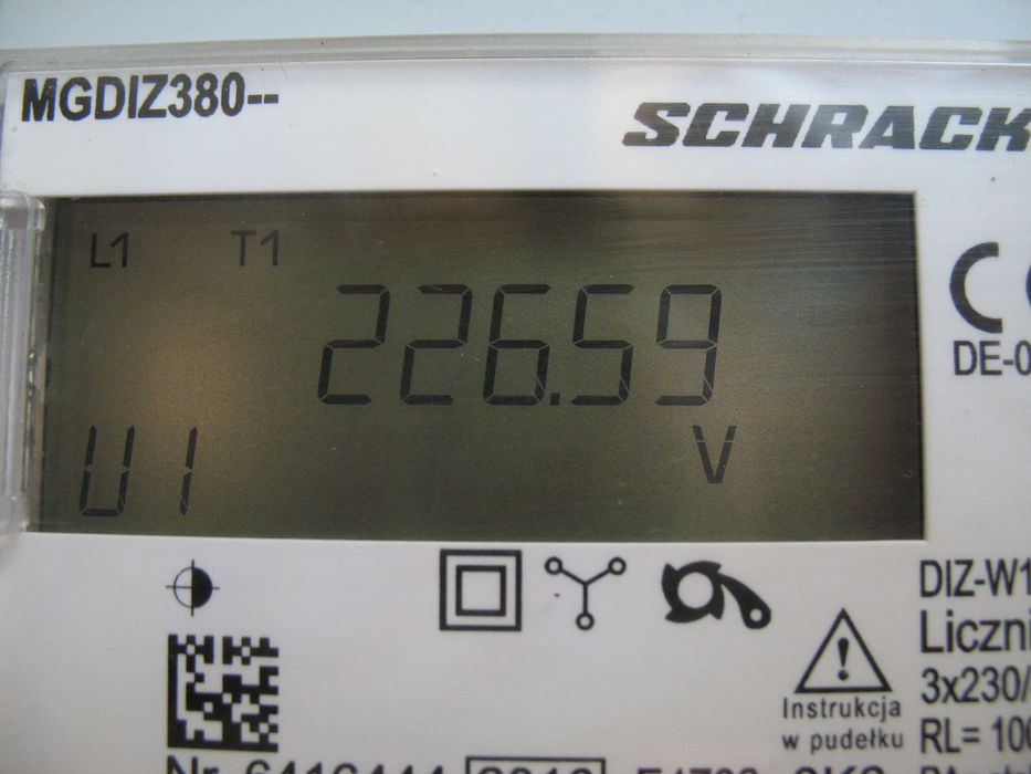 Licznik energii elektrycznej Schrack MGDIZ 380.