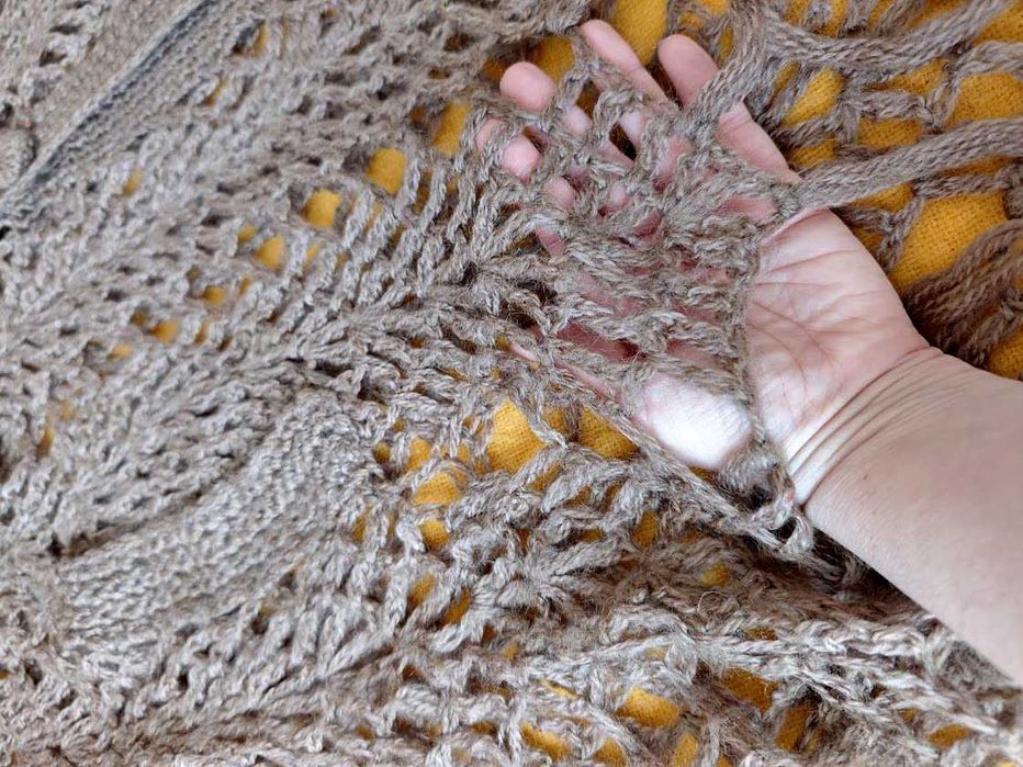 Пончо ручная работа эксклюзив