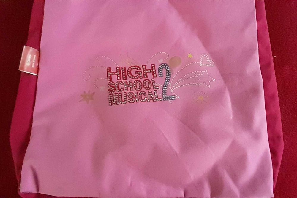 Torba na ramię High School Musical używana na uszy rozmiar 31cmx31cm