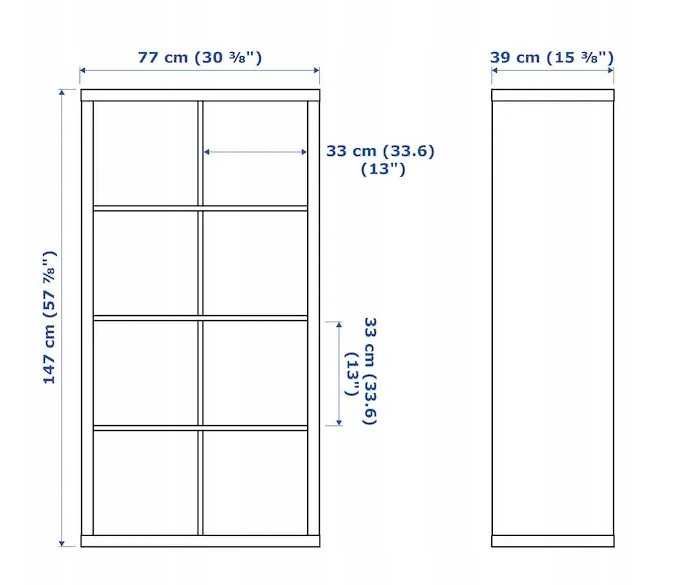 Sprzedam regał IKEA złożony