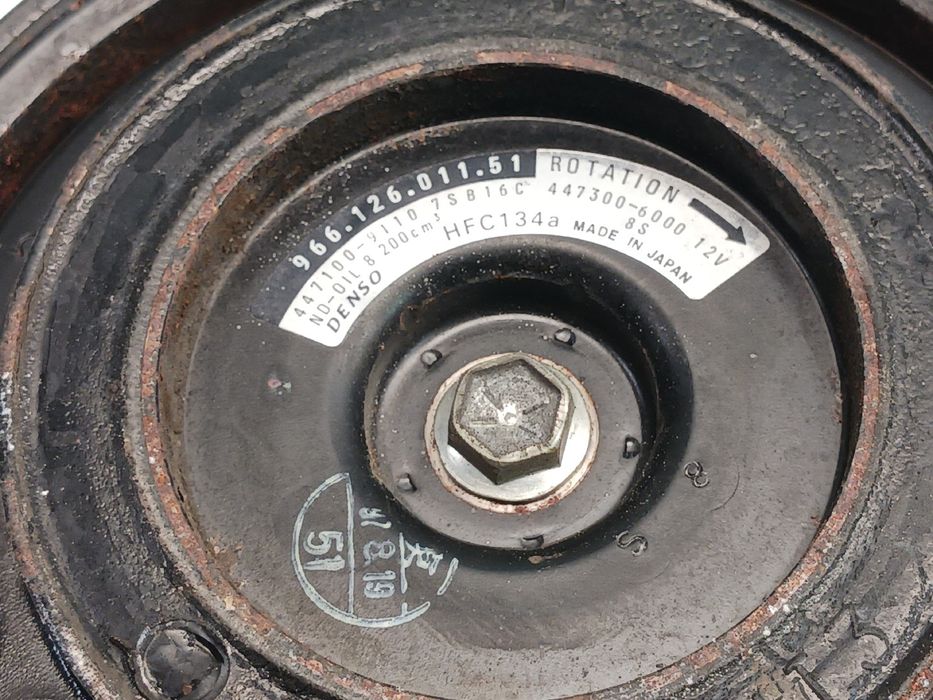 Compressor AC PORSCHE Boxster (986)