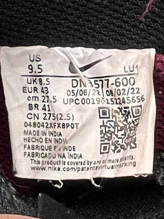 Ténis Nike, tamanho 43