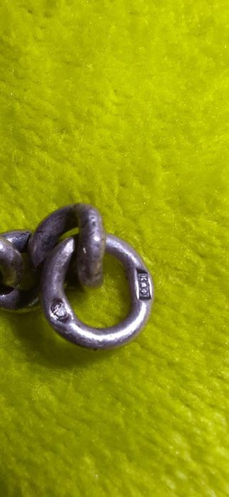 Цепочка для карманных часов царизм российская империя серебро 84 проба