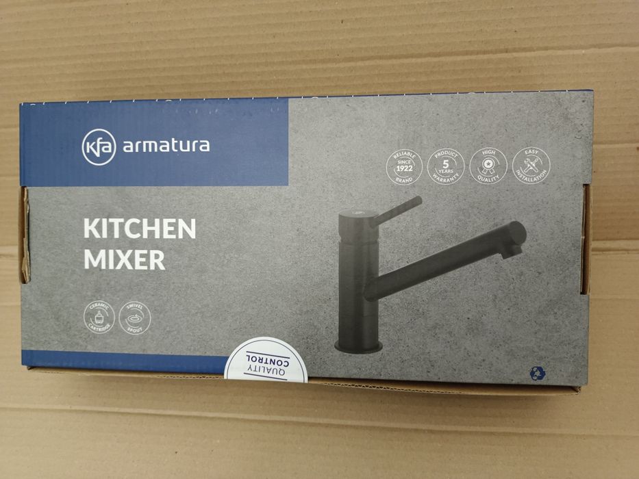 Bateria kuchenna czarna KFA